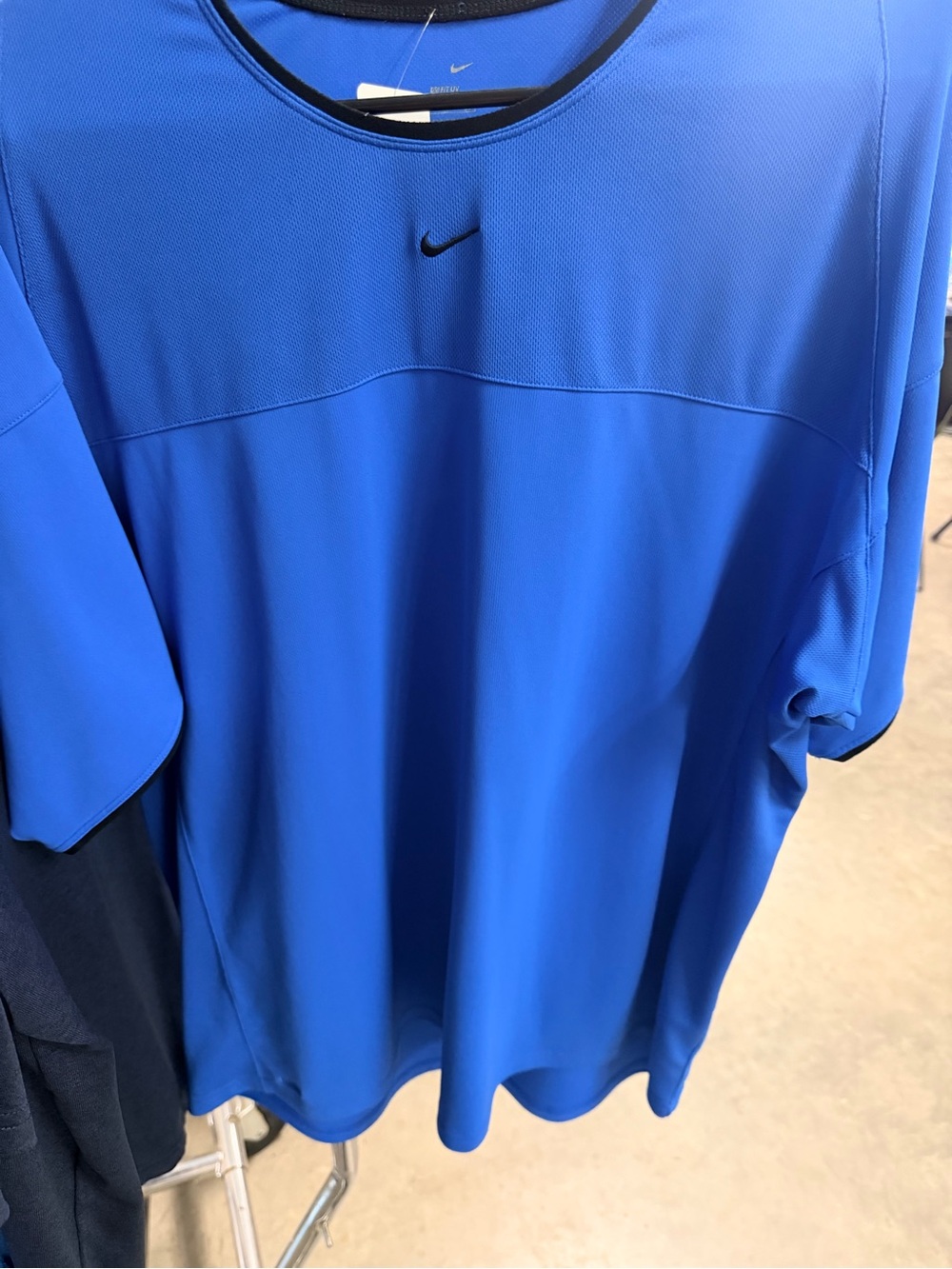 Nike Men's Royal Blue Short Sleeve Performance Top